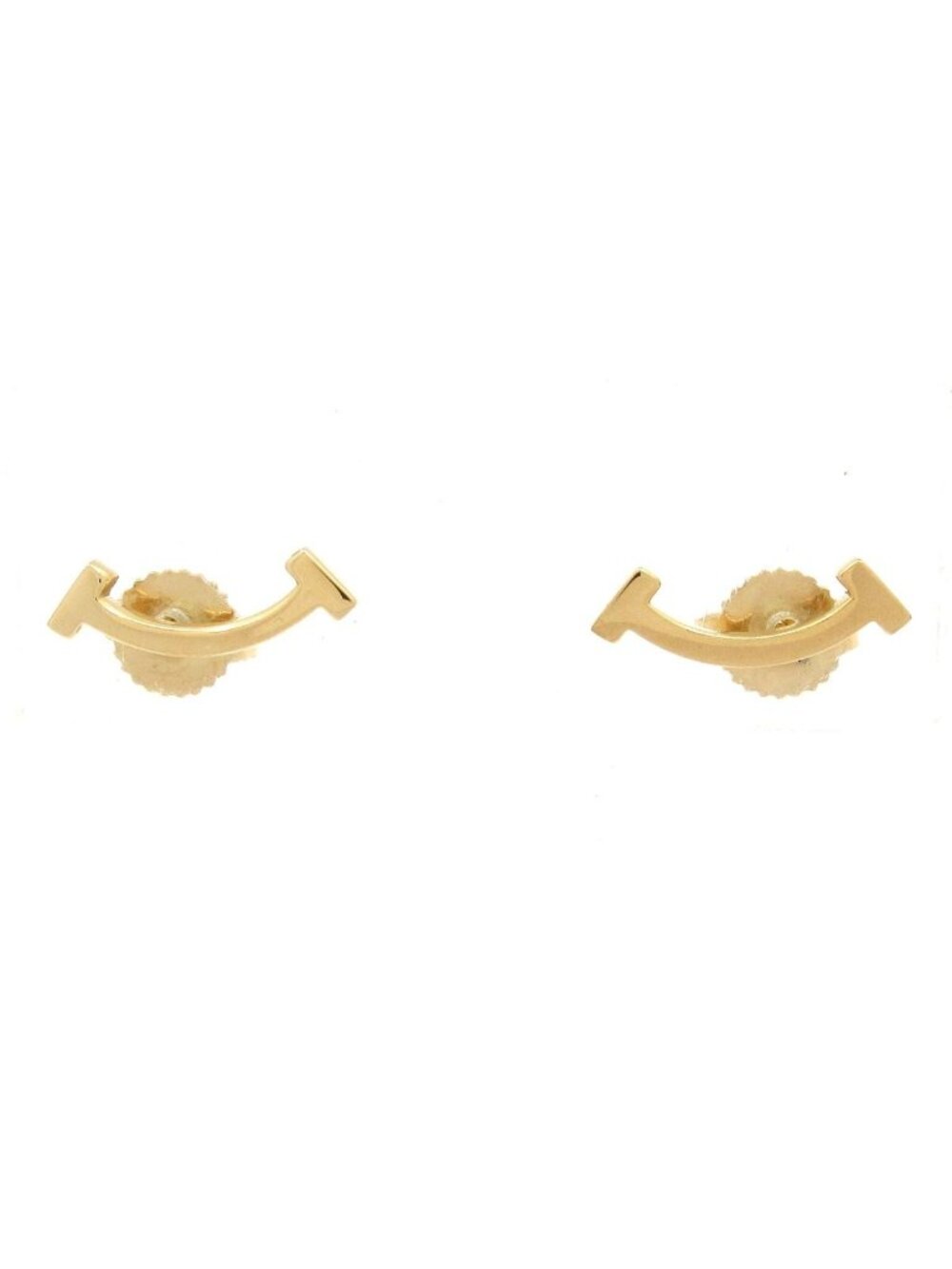 Tiffany & Co Earrings T Smile 18k Yellow Gold